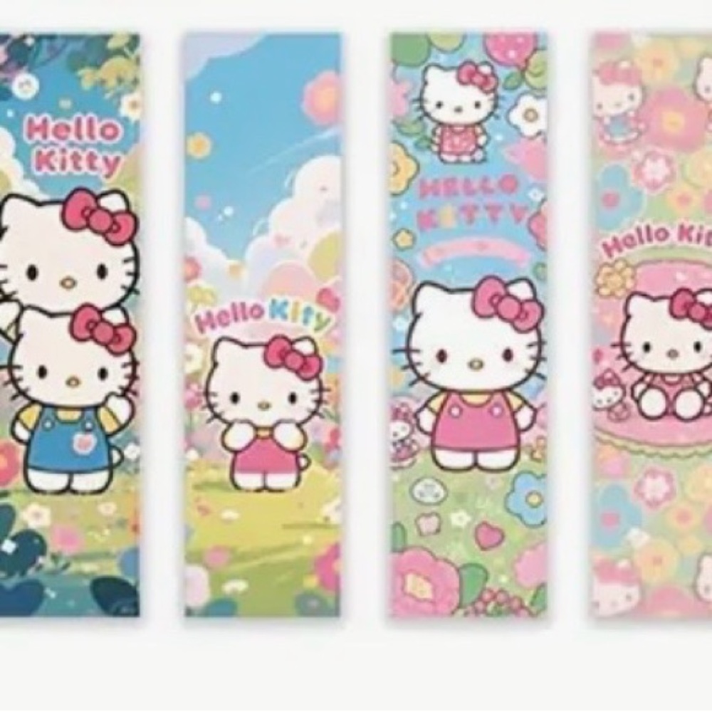 Hello Kitty Bookmark Set - Pink and Blue